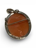 Broche Mandile 1922 Femme Cammei  in Argent Conchiglia 2MSPCM33 - 2MSPCM33